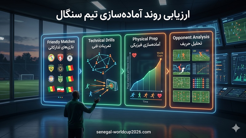 ارزیابی روند آماده سازی تیم سنگال قبل از جام جهانی 2026